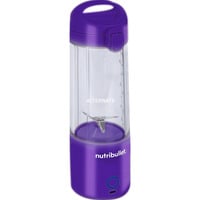 nutribullet Portable Standmixer NBP003PU lila, akkubetrieben, 0,475 Liter