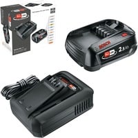 Bosch Akku Starter-Set 18V 1x 2,5Ah + Schnellladegerät AL 18V-44 schwarz, Li-Ionen Akku 2,5Ah, POWER FOR ALL ALLIANCE