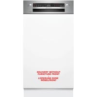 Bosch SPI2HKS42E Serie 2, Spülmaschine edelstahl (gebürstet), 45 cm, Home Connect