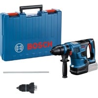 Bosch Akku-Bohrhammer GBH 18V-34 CF Professional solo blau/schwarz, Bluetooth Modul, ohne Akku und Ladegerät, im Koffer