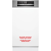 Bosch SPI6EMS17E Serie 6, Spülmaschine edelstahl (gebürstet), 45 cm, Home Connect