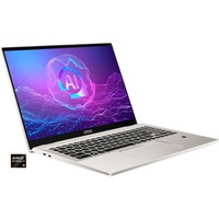 MSI Prestige A16 AI+ A3HMG-036, Notebook silber, AMD Ryzen AI 9 365, AMD Radeon 880M, 32 GB LPDDR5X, 1 TB (1 TB SSD), Windows 11 Home 64-Bit
