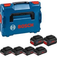TestA 4x Akku ProCORE 18V 4.0Ah + 2x Akku ProCORE 18V 8.0Ah Professional blau/schwarz, L-BOXX, AMPShare Alliance