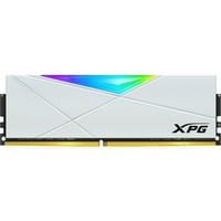 ADATA DIMM 8 GB DDR4-3600 (1x 8 GB), Arbeitsspeicher weiß, AX4U36008G18I-SW50, XPG Spectrix D50 RGB, INTEL XMP