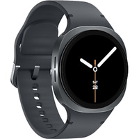 Samsung Galaxy Watch8, Smartwatch grau, 40 mm, LTE, Sport Band S/M