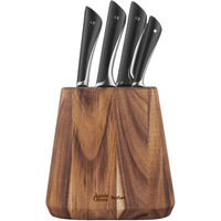 Tefal Jamie Oliver Küchenmesserset, 6-teilig holz/schwarz