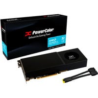 PowerColor Radeon™ AI PRO R9700 32GB, Grafikkarte schwarz