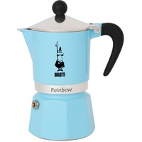 Bialetti Rainbow, Espressomaschine hellblau, 1 Tasse