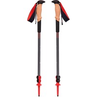 Black Diamond Trekkingstöcke Pursuit Shock S/M, Fitnessgerät grau/rot, 1 Paar, 110-125 cm