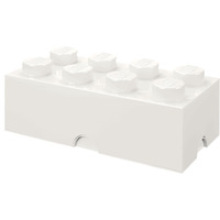 Room Copenhagen LEGO Storage Brick 8 weiß, Aufbewahrungsbox weiß