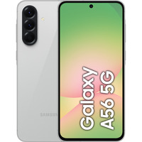 SAMSUNG Galaxy A56 5G 128GB, Handy Awesome Lightgray, Android 15, 8 GB