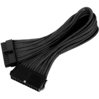 SilverStone SST-PP07-MBB, Verlängerungskabel schwarz, 30 cm