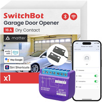 SwitchBot Relay Switch Garage, Relais violett