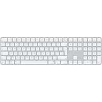 Apple Magic Keyboard mit Touch ID und Ziffernblock silber/weiß, UK-Layout, für Mac Modelle mit Apple Chip