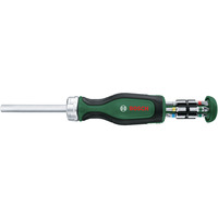 Bosch Heimwerken & Garten Bit-Ratschenschraubendreher mit Bit-Satz, 13-teilig grün/schwarz, Drehmoment bis 50 Nm
