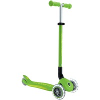 GLOBBER Primo Foldable Plus Lights, Scooter grün/limette