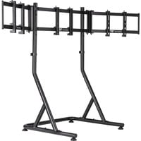 Thermaltake Triple Monitor Stand Black, für Racing Simulator Cockpit GR500, Monitorhalterung schwarz, für Monitore 32" - 55"