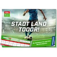 KOSMOS Kicker Kids: Stadt - Land - Tor!, Rätselspiel