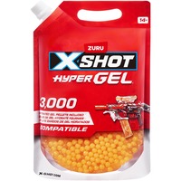 ZURU XSHOT Hyper Gel - Nachfüllpackung 3000 Gel-Kugeln, Gel-Blaster 