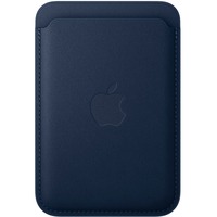 Apple Feingewebe Wallet mit MagSafe, Schutzhülle dunkelblau, iPhone