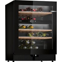 Bosch KWK16ABGB Serie 6, Weinkühlschrank schwarz, 2 Temperaturzonen