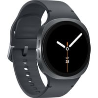 SAMSUNG Galaxy Watch8, Smartwatch dunkelgrau, 40 mm, Sport Band S/M