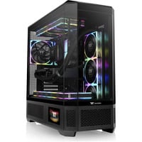 Thermaltake View 600 TG Black, Big-Tower-Gehäuse schwarz, Tempered Glass