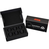 Thermal Grizzly DeltaMate Fitting HT16, Verbindung schwarz, 6er Pack