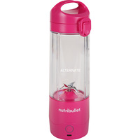 nutribullet Portable Standmixer NBP003BP pink, akkubetrieben, 0,475 Liter