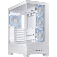 ASUS A31 PLUS TG ARGB , Tower-Gehäuse weiß, Tempered Glass x 2