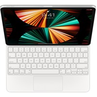 Apple Magic Keyboard für 12,9" iPad Pro (6. Generation), Tastatur weiß, US-Layout, Scissor-Switch