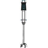 Cecotec Stabmixer Power TitanBlack 1500 XL, mit Zubehörset edelstahl/schwarz, 1.500 Watt, mit Zerkleinerer, Spiralschneider, Kartoffelstampfer, Schneebesen