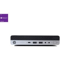 HP EliteDesk 800 G5 MP Generalüberholt, Mini-PC schwarz/silber, Windows 11 Pro 64-Bit