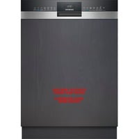 Siemens SX53ES02CE IQ300, Spülmaschine edelstahl (gebürstet)/schwarz, 60 cm, Home Connect, XXL