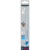 Bosch PRO Thick Metal Demolition Säbelsägeblatt S 1130 CF, 25 Stück Länge 225mm