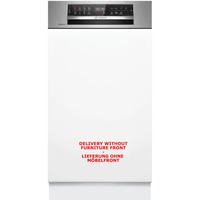Bosch SPI6YMS14E Serie 6, Spülmaschine edelstahl (gebürstet), 45 cm, Home Connect