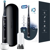 Braun Oral-B iO Series 6 , Elektrische Zahnbürste schwarz, Black Lava