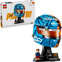 LEGO 43017 McLaren Mastercard F1 Team Oscar Piastri Helmet, Konstruktionsspielzeug 