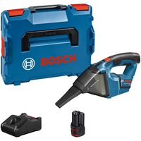 Bosch Professional GAS 12V, Handstaubsauger in L-BOXX mit 2 x 3,0 Ah Akku