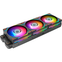 Thermaltake SWAFAN 120 EX INFINITY ARGB Sync PC Cooling Fan Wood Edition, Gehäuselüfter schwarz, 3er-Pack, 120 mm, 124 mm