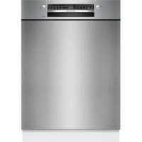Bosch SMU2HTS08E Serie 2, Spülmaschine edelstahl (gebürstet), 60 cm, Home Connect
