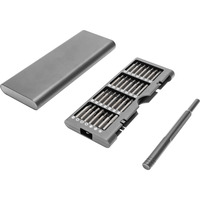 Digitus Feinmechaniker Schraubendreher Set, Bit-Satz grau, 57-teilig