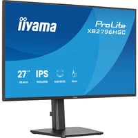 iiyama ProLite XB2796HSC-B1, LED-Monitor 68.6 cm (27 Zoll), schwarz (matt), FullHD, IPS, HDMI, DP, USB-C, USB-Hub, 144Hz Panel