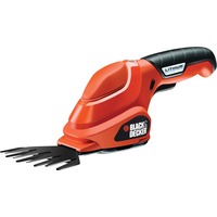 BLACK+DECKER Akku-Grasschere GSL200, 3,6Volt orange, Li-Ion-Akku 1,3Ah