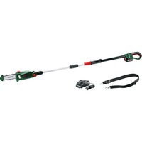 Bosch Heimwerken & Garten Akku-Hochentaster UniversalChainPole 18, 18Volt grün/schwarz, Li-Ionen Akku 2,5Ah, POWER FOR ALL ALLIANCE