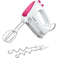Bosch Home Handmixer CleverMixx FUN MFQ2210P weiß/lila, 375 Watt