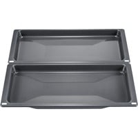 Bosch Home Universalpfannen HEZ530000, Backblech anthrazit, 2 Stück