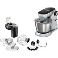 Bosch MUM9D33S11 Küchenmaschine OptiMUM silber/schwarz, 1.600 Watt, Serie 8