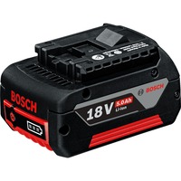 Bosch Professional PRO Akku GBA 18V 5.0Ah Professional schwarz/rot, AMPShare Alliance