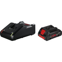 Bosch Professional Starter-Set 18V (ProCORE 18V 4.0Ah + GAL 18V-40 Professional) schwarz, Akku + Ladegerät, AMPShare Alliance